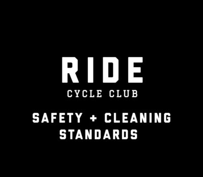 RIDE SAFE – our commitment to you!